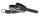 USG Lederg&uuml;rtel silberfarbene Schnalle schwarz Clincher 85 cm