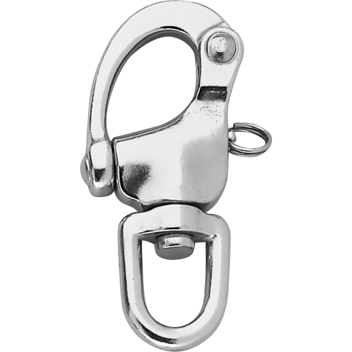 Sprenger Patentverschluss, Edelstahl rostfrei- mit Wirbel