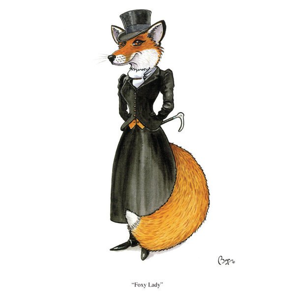 Bryn Parry Karte - Foxy Lady