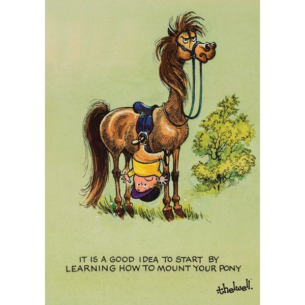 Thelwell Karte - Learning to Ride
