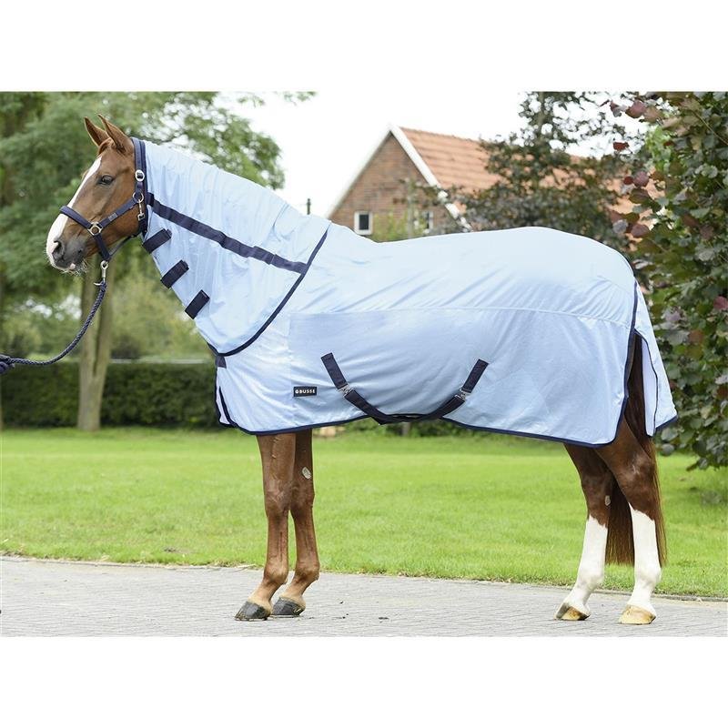 Busse Paddock-Fliegendecke Sunshine II sky (navy) 165cm Busse Paddock-Fliegendecke Sunshine II sky (navy) 165cm