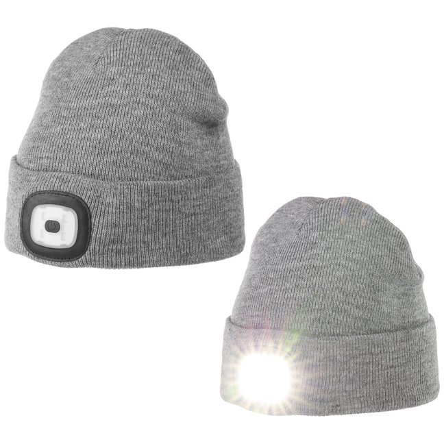 Chillouts Chill Light Kind Mütze mit Licht Grau Chillouts Chill Light Kind Mütze mit Licht Grau