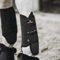 Kentucky Horsewear Gel&auml;ndegamaschen Eventing Boots Air Tech Front braun