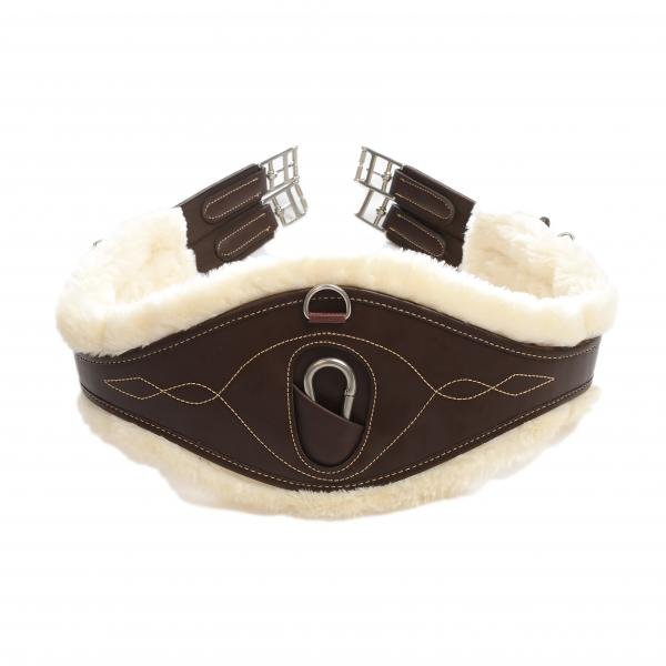 Kentucky Horsewear Lammfell Gurt Anatomisch Braun 115cm Kentucky Horsewear Lammfell Gurt Anatomisch Braun 115cm