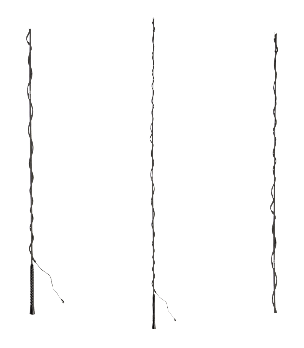 Longierpeitsche zerlegbar 200 cm lang schwarz Waldhausen 