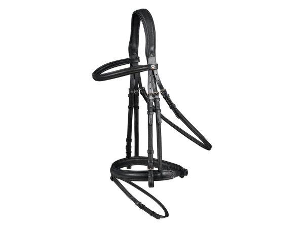 Waldhausen X-Line Trensenzaum Supersoft schwarz