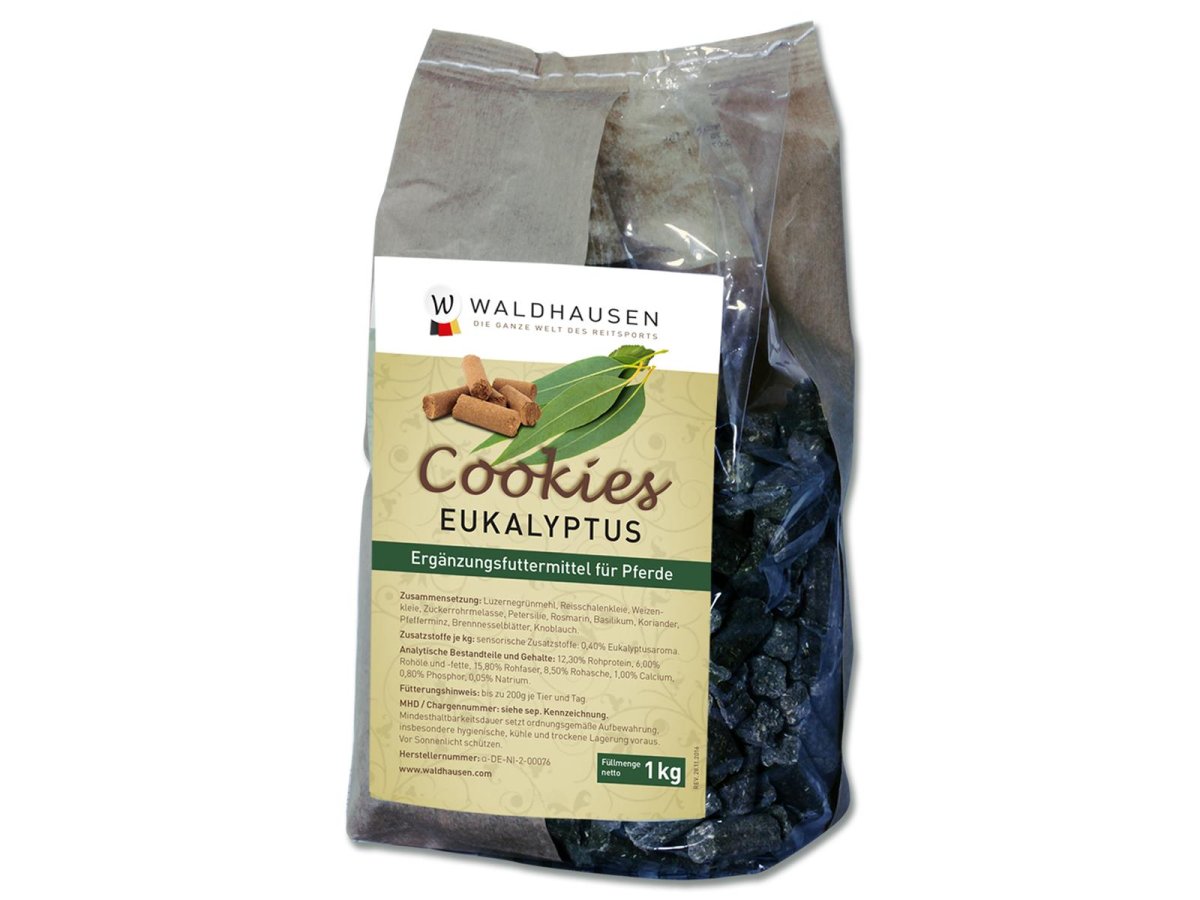 Waldhausen Cookies Eukalyptus, 1 Kg Tüte Eukalyptus