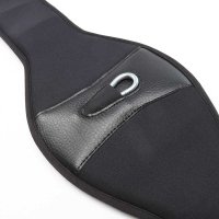 Kavalkade Sattelgurt Memory Comfort mit Elast schwarz