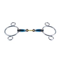 Trust Gebiss Sweet Iron 3-Ring Trense French Link...