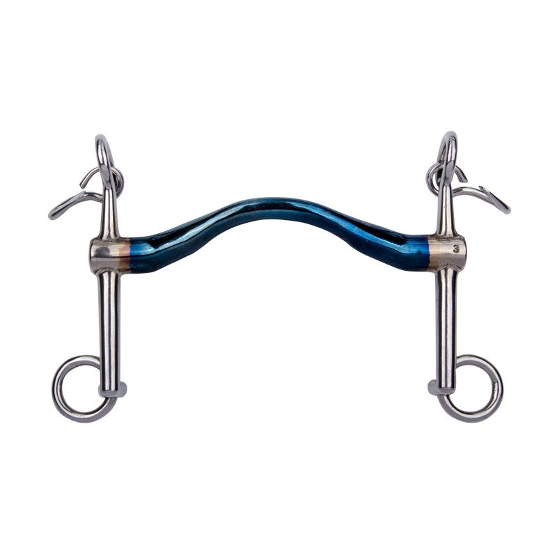 Trust Gebiss Sweet Iron Kandare kurze Anzüge Zungenbogenstange medium 16mm 11,5