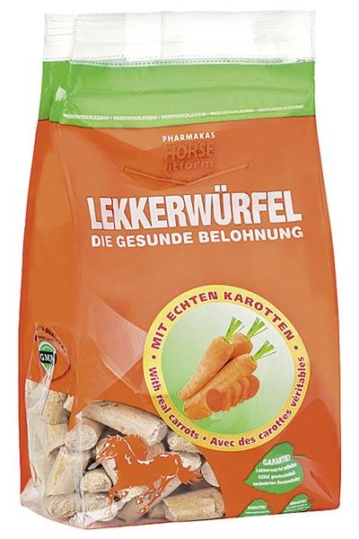 Horse Fitform&reg; LEKKERW&Uuml;RFEL mit echten Karotten neutral 1