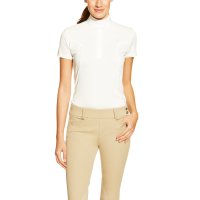 Ariat Damen Turniershirt Aptos Show Shirt White