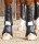 Premier Equine Gel&auml;ndegamaschen Carbon Tech Aircooled Eventing Boots Front schwarz Small