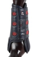 Premier Equine Gel&auml;ndegamaschen Carbon Tech Aircooled Eventing Boots Front navy Small