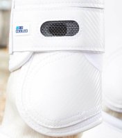 Premier Equine Gel&auml;ndegamaschen Carbon Tech Aircooled Eventing Boots Front wei&szlig;