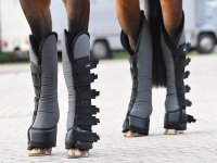 Busse Transport-Gamaschen TRAVEL PRO grau (schwarz)