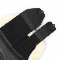 LeMieux Gamaschen Fleece lined Brushing Boots Black/Natural