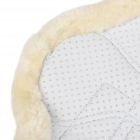 LeMieux Gamaschen Fleece lined Brushing Boots White/Natural