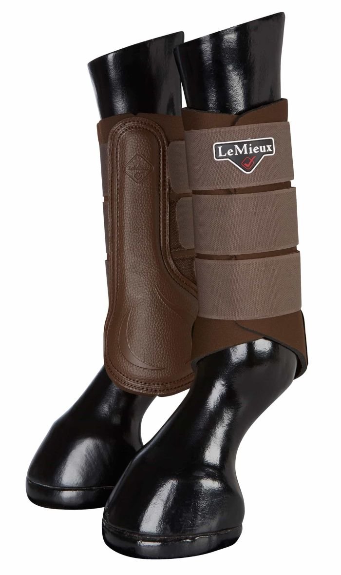 LeMieux Gamasche Grafter Brushing Boots brown M
