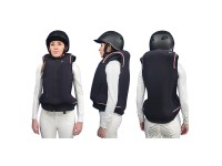 Helite Airbagweste Airshell-Prestige ohne Airbag blau/schwarz S