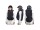Helite Airbagweste Airshell-Prestige ohne Airbag blau/schwarz S