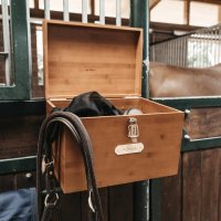 Grooming Deluxe Stall Tack Box brown