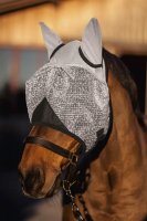 Kerbl fly protection mask with ear and UV protection