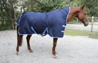 Kerbl Outdoor Blanket RugBe Protect HighNeck blue/light blue