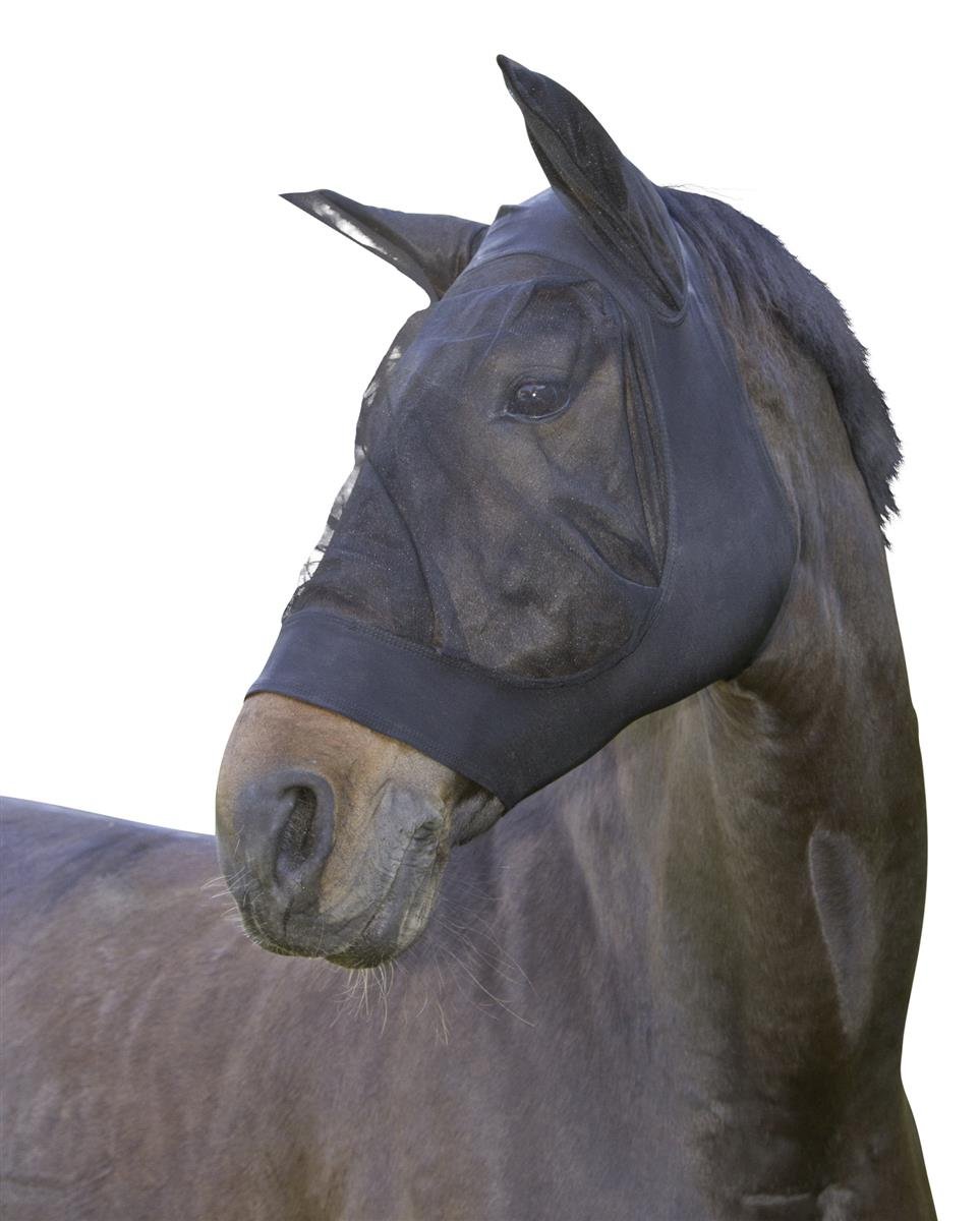 Kerbl Fliegenschutzmaske FinoStrech schwarz Pony