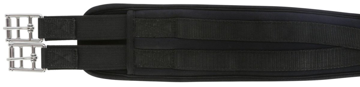 Kerbl Sattelgurt Memory-Schaum schwarz 140 cm