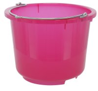 Kerbl stable and construction bucket 12l pink