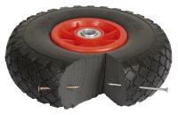 Kerbl support wheels for wheelbarrow set of 2