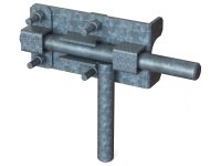Kerbl screw-on locking bolt for fixed and adjustable gates