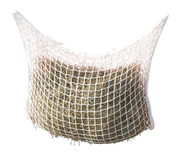 Kerbl hay net 90x60 cm mesh size: 3x3 cm white