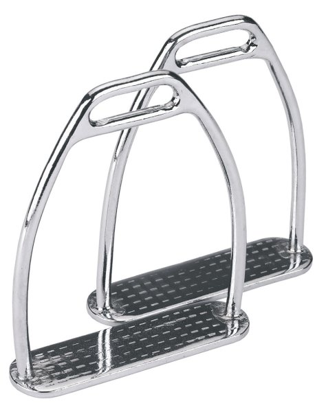 Kerbl children stirrups without inlay 9 cm