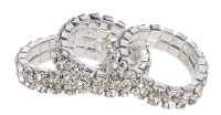 Kerbl mane bands Crystal 10 pieces white