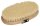 Kerbl horse grooming brush with wooden back