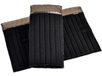 Busse Bandagen-Unterlagen KLETT GLITTER schwarz/bronze