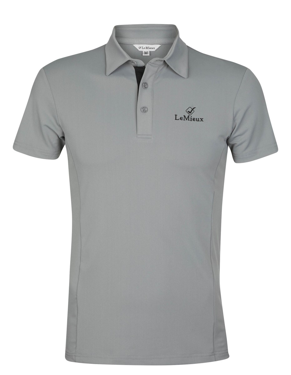LeMieux Polo Shirt Monsieur polo shirt grau XL