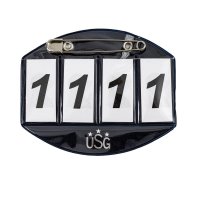 USG Horse starting number with safety pin 4-digit...