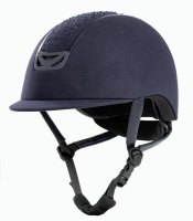 USG Riding helmet Comfort Glory microfiber optik glitter stones above the visor rotary adjustment system