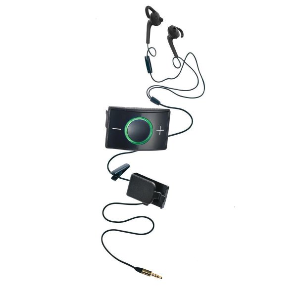peiker CEE CEECOACH 1 - SINGLE (CEECOACH&trade; Clip mount Stereo headset USB charging cables USB twin adapter)