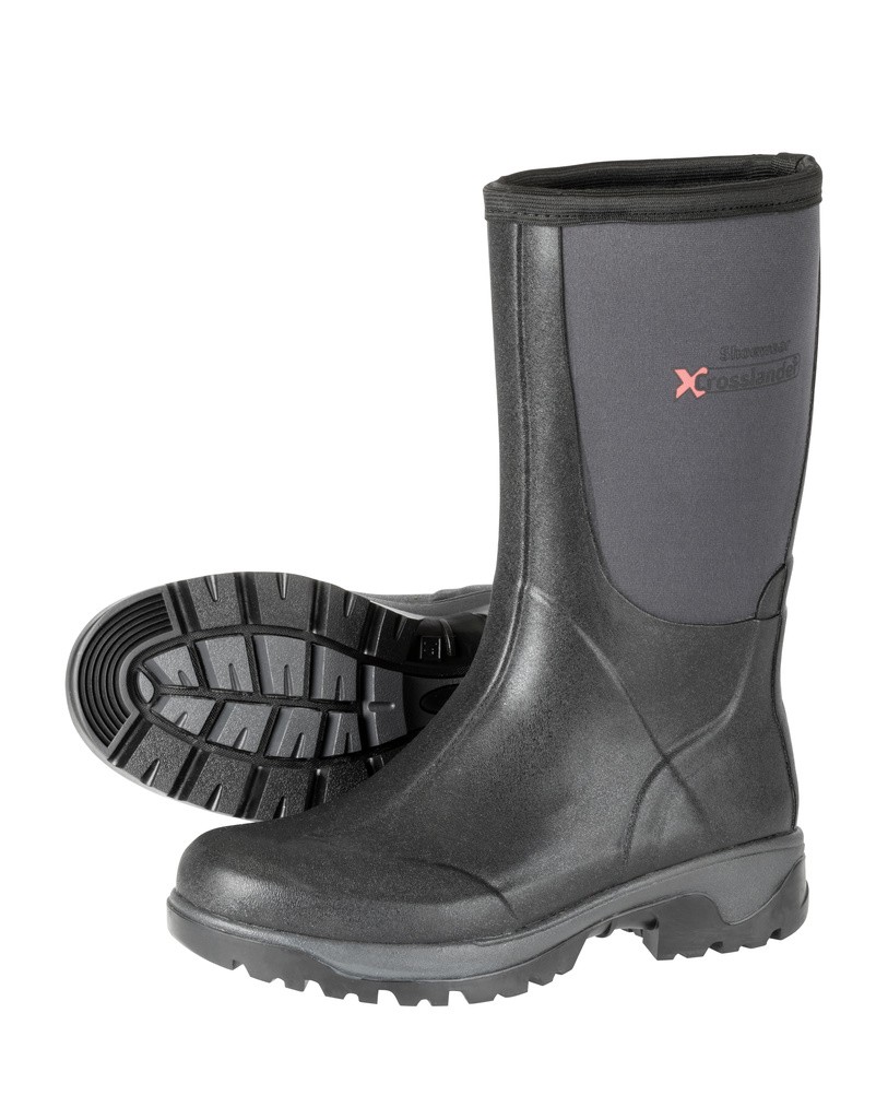 USG Crosslander Outdoor Boots Boston halbhoch Breathopren wasserdicht anthrazit/schwarz 43