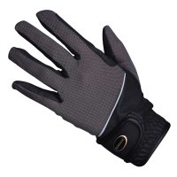 Euroriding Handschuhe Mellby schwarz/grau