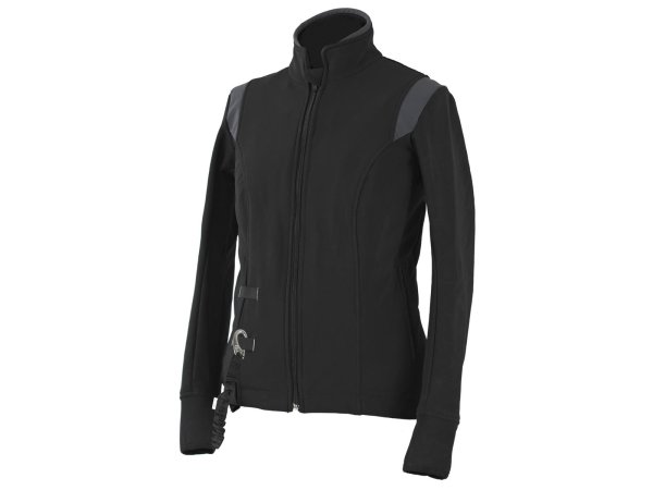 Helite Airbagjacke Airshell-Jacke ohne Airbag schwarz/grau