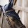Kentucky Horsewear Fliegenhaube Wellington stone &amp; pearl soundless dunkelblau
