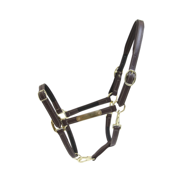 Kentucky Horsewear Lederhalfter flexible braun