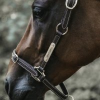 Kentucky Horsewear Lederhalfter flexible braun