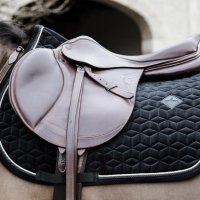Kentucky Horsewear Sattelpad basic velvet schwarz