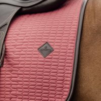 Kentucky Horsewear Sattelpad color edition leather coral